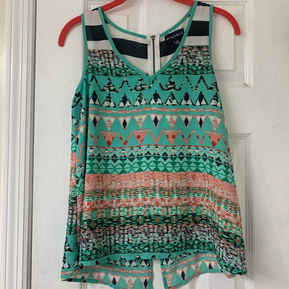 Dressy Mint Tank Top